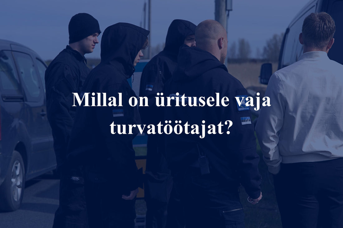 Millal on üritusele vaja turvatöötajat?