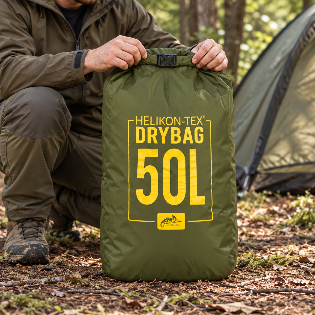 Helikon-Tex Arid Dry Sack Medium veekindel kott – oliivroheline